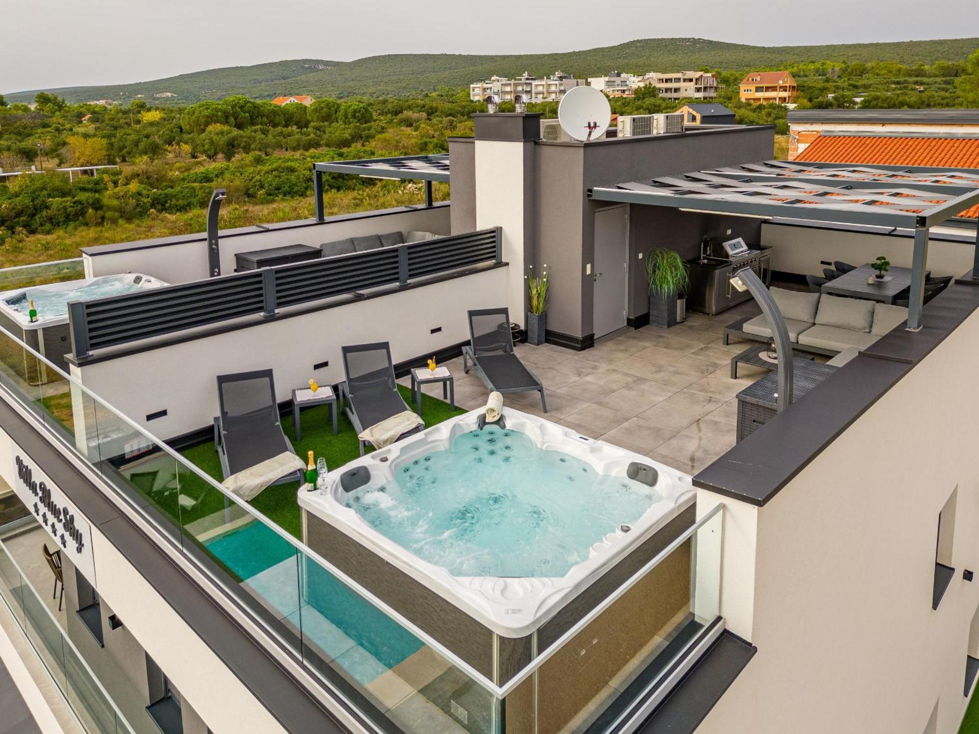 Villa Blue Sky 2 Zadarvillas 图兰杰 外观 照片